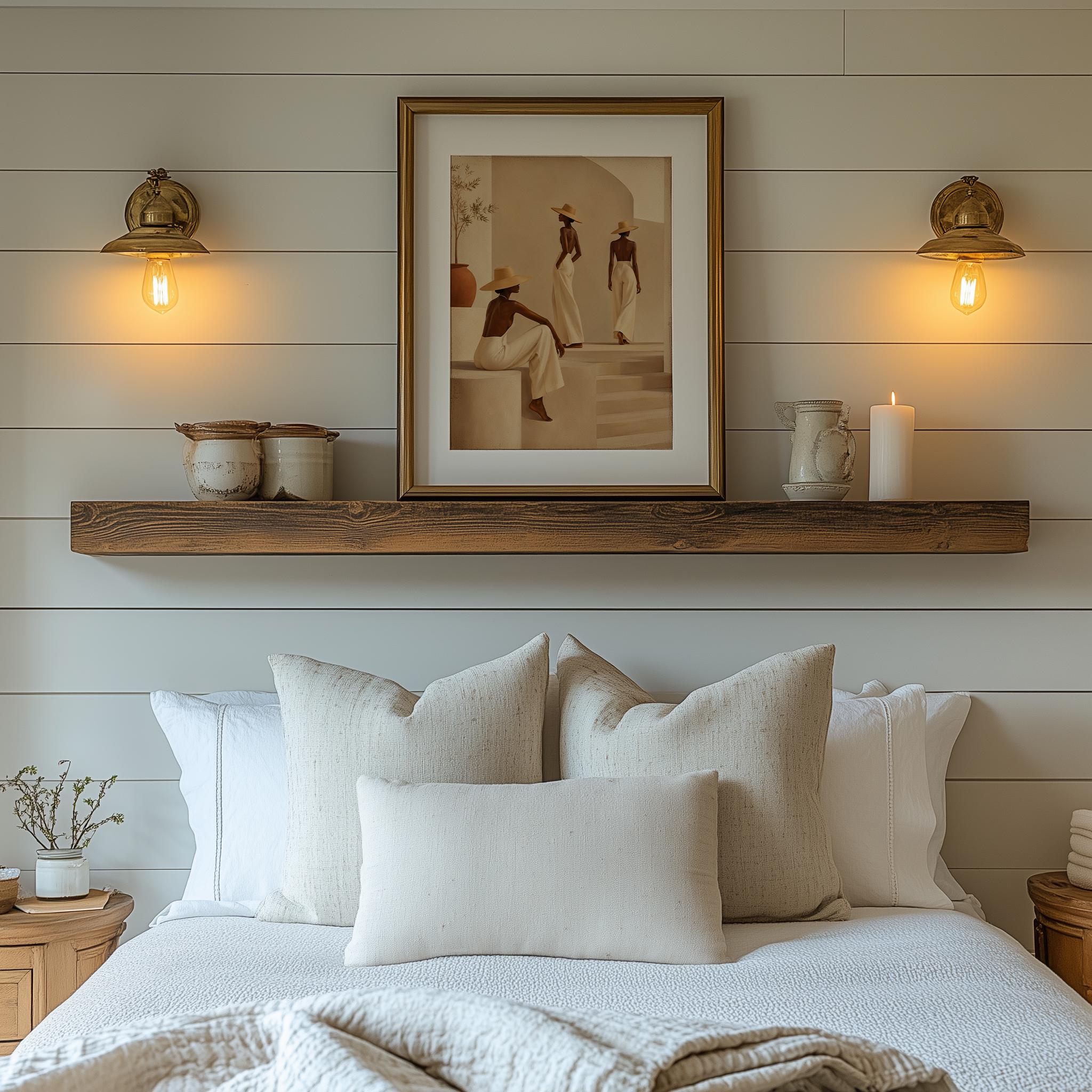 Minimalist Desert Wall Art, Neutral Boho Women - Image 6